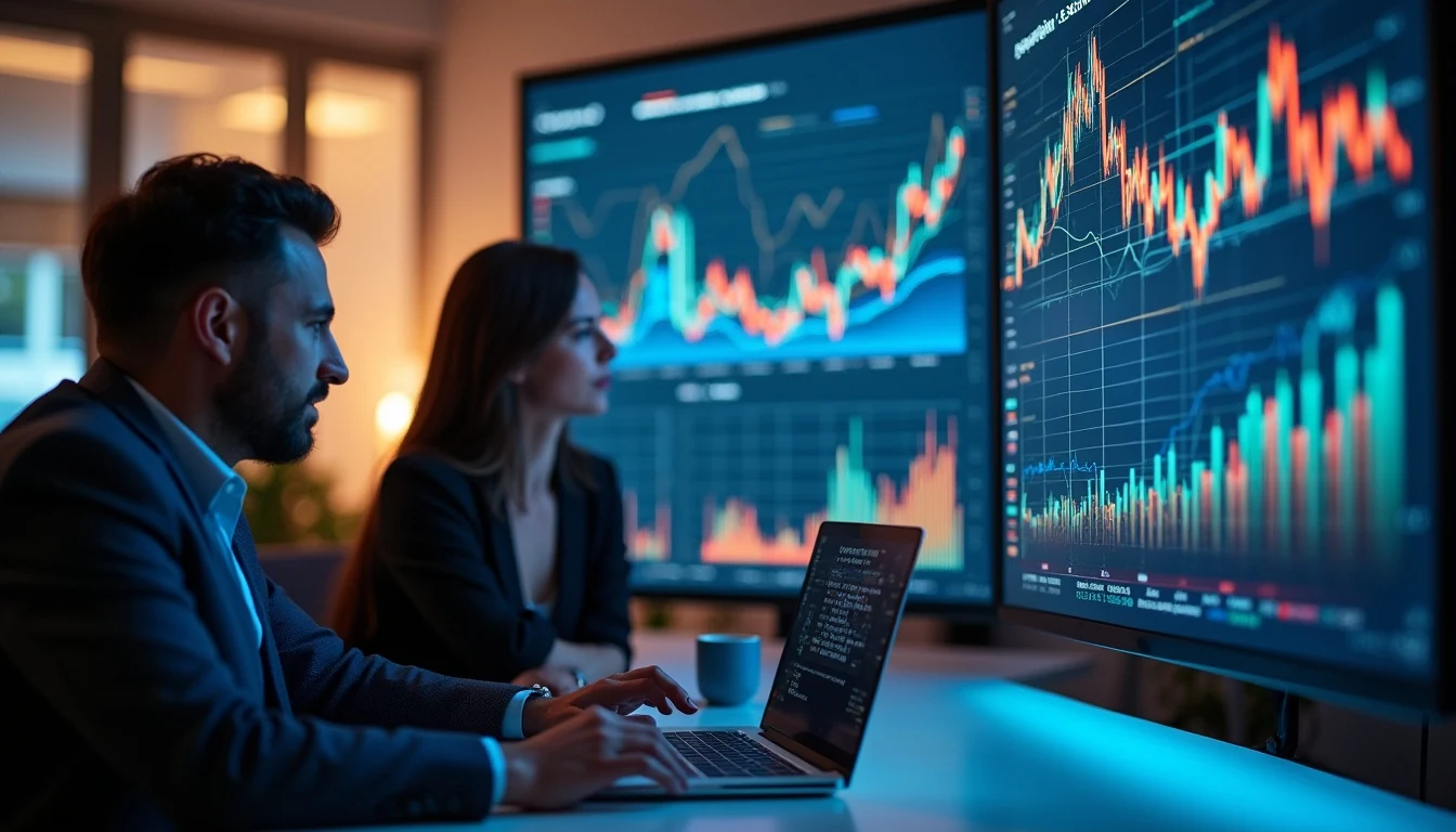 SEO performans analizi, web sitesi metrikleri ve dijital büyüme görselleştirmesi