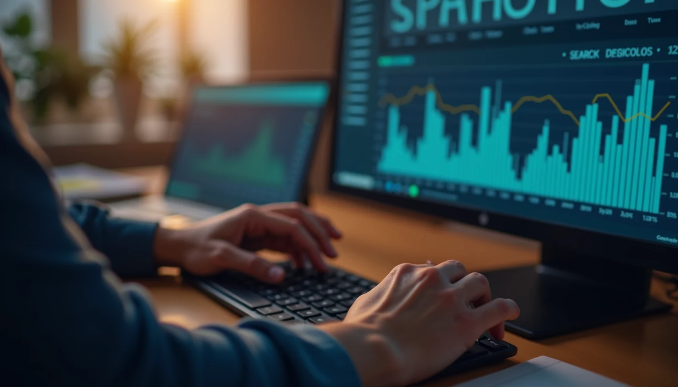 SEO uzmanı Search Console verilerini inceliyor