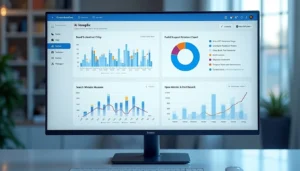 AI search visibility tracker dashboard ekranı featured görseli