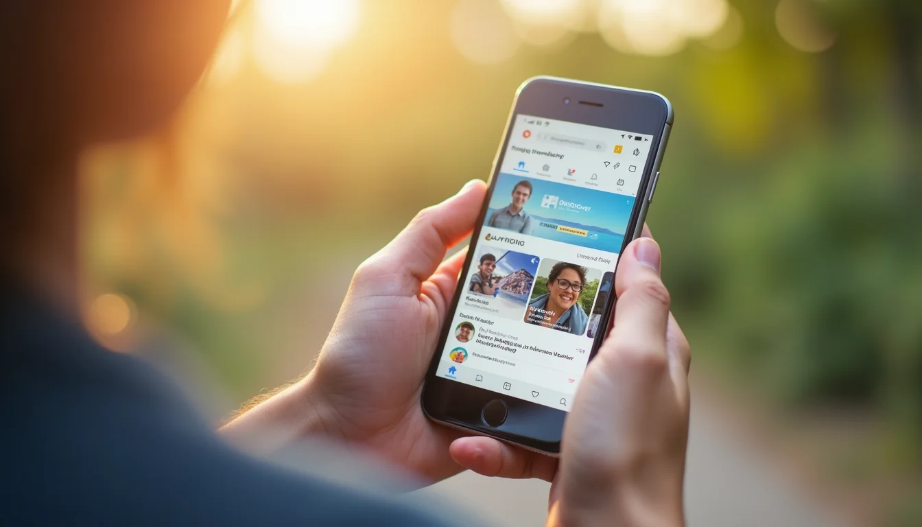 Google Discover SEO ile keşfet akışında görünen mobil ekran