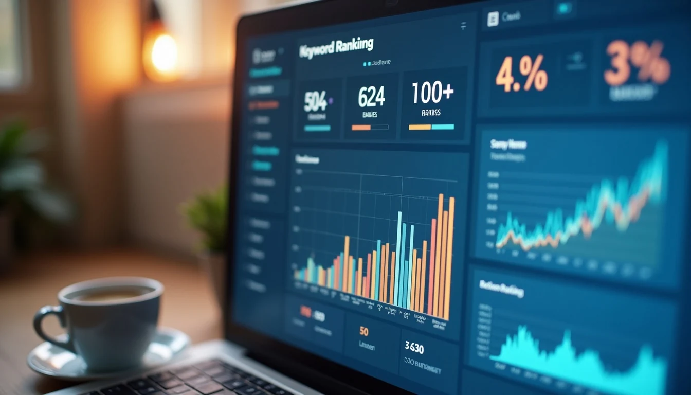 Van SEO analitik paneli - arama motoru optimizasyonu raporları